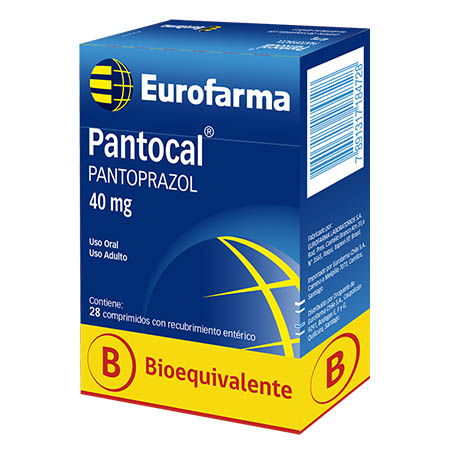Pantocal (Pantoprazol) 40 mg. bioequivalente